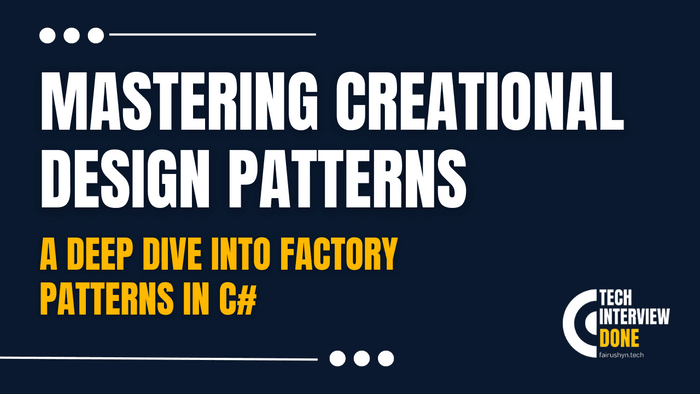 Mastering the Factory Patterns in C#/.Net