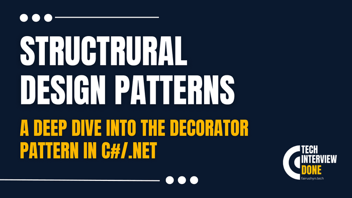 Mastering the Decorator Design Pattern in C#/.NET