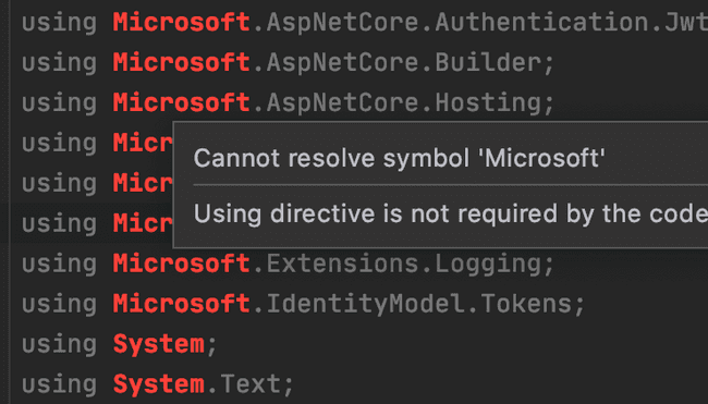 Issue with resolving Dotnet in Rider