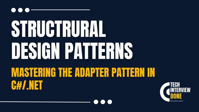 Mastering the Adapter Pattern in C#/.NET